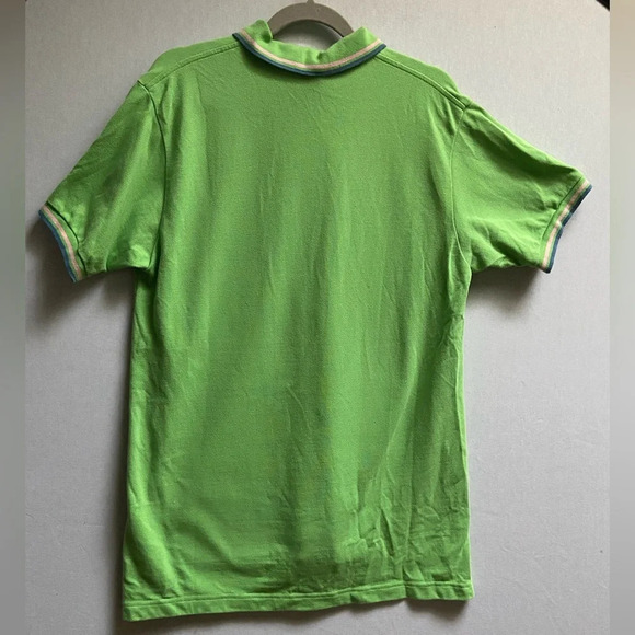 J crew bright green Polo shirt  Sz L - Picture 2 of 10